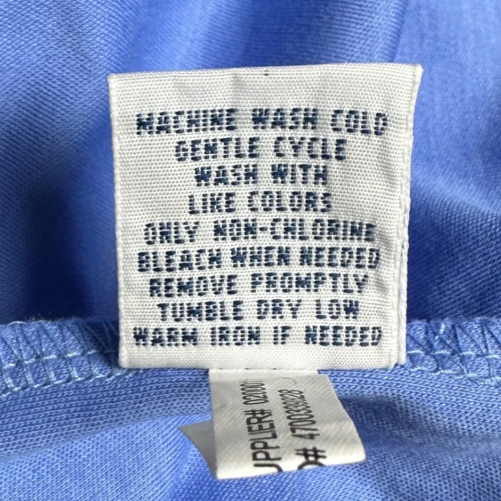 Polo Ralph Lauren Mens XXL Blue Pima‎ Soft Touch Cotton Short Sleeve Polo Shirt